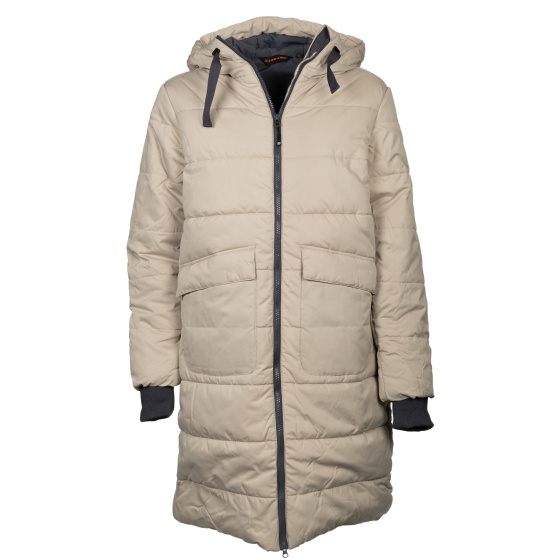 Manteaux Howitt Fake Down Parka femme beige taille M - Life Line – Image 3