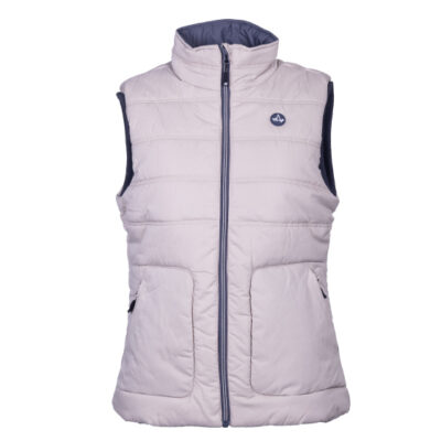 Bodywarmers Tully Fake Down bodywarmer femme beige taille 3XL - Life Line