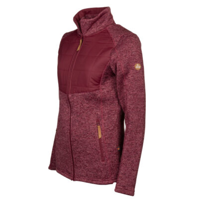 Vestes Outdoor Gilet polaire Willemijn dames bordeaux taille 4XL - Life Line