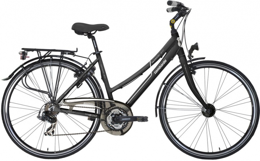Vélos de tour Taranto 400 28 Pouces 48 cm Femme 7SP V-Brake Anthracite - Lombardo – Image 5