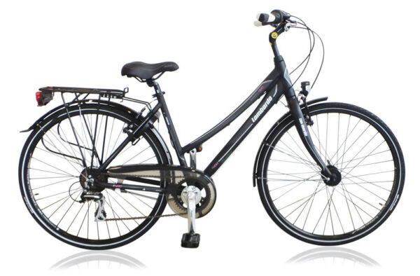 Vélos de tour Taranto 400 28 Pouces 53 cm Femme 7SP V-Brake Anthracite - Lombardo – Image 2