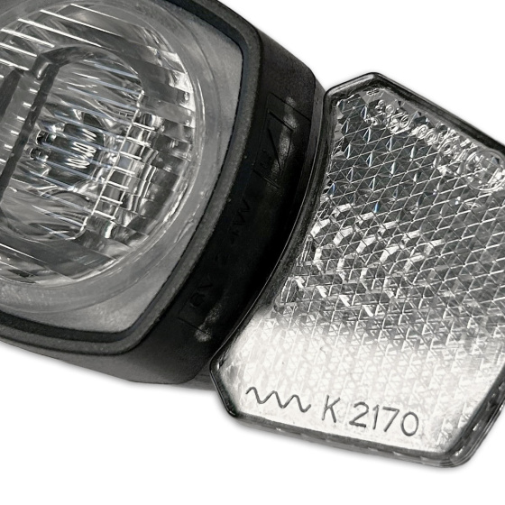 Phares avant Elite Phare E-bike 60 Lux Noir - Lynx – Image 3