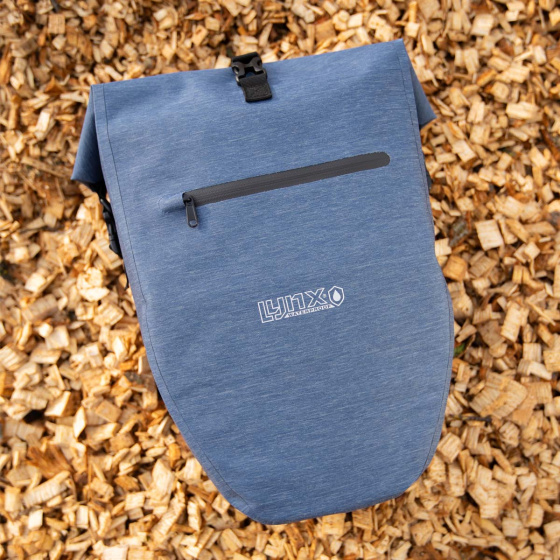 Sacs Hayes Sacoche à vélo simple 29 Litres Quick-Mount Bleu - Lynx – Image 3