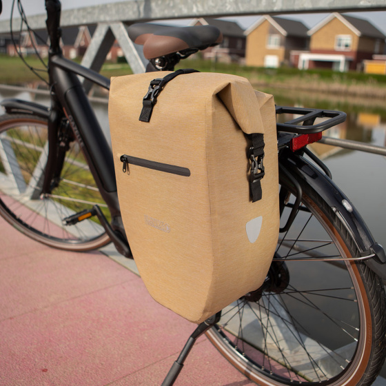 Sacs Hayes Sacoche à vélo simple 29 Litres Quick-Mount Marron - Lynx – Image 6