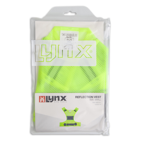 Reflection vests Gilet réfléchissant Unisex Jaune fluo Taille L - Lynx – Image 3