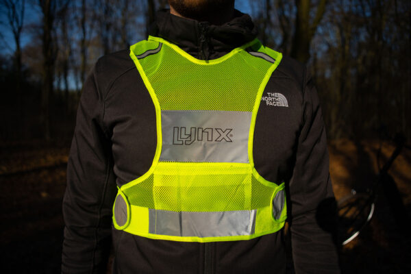 Reflection vests Gilet réfléchissant Unisex Jaune fluo Taille S - Lynx – Image 4