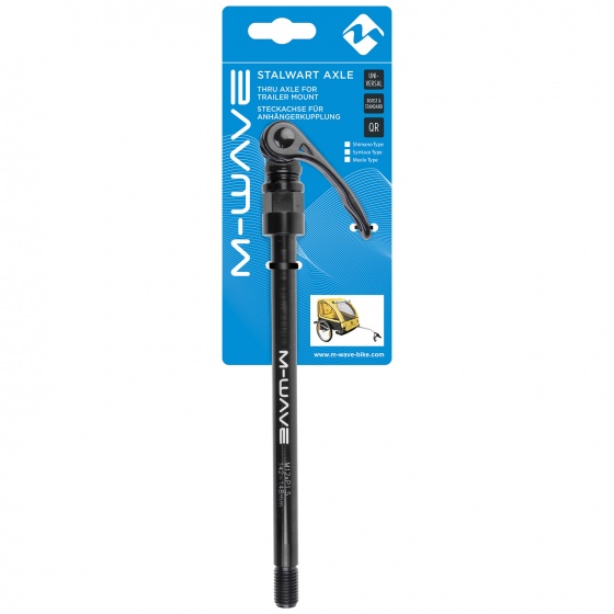 Axes porte-bagages arrière axe 1,5 mm noir - M-Wave – Image 4
