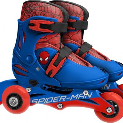Patins à roulettes en ligne Spider-Man Patins Inline Hardboot Rouge/Bleu taille 27-30 - Marvel