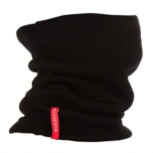 Cache-nez cache-cou col Monty unisexe noir taille unique - Maupiti