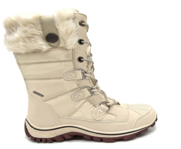 Snowboots bottes snowboard femme Bice blanc taille 36 - Maupiti – Image 2