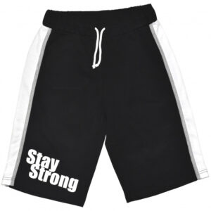 Pantalons short Catcher garçons coton noir taille 164 - Max Buddies