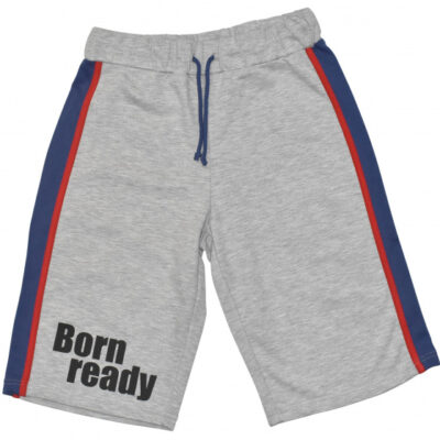 Pantalons short Vito garçons polycoton gris taille 152 - Max Buddies