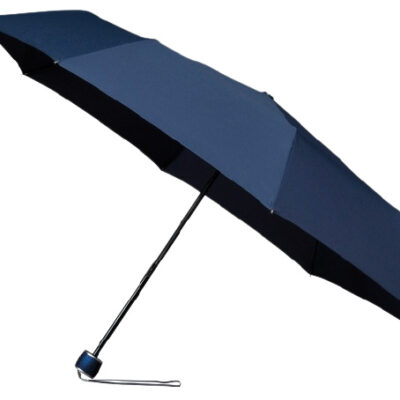 Foldable umbrellas Parapluie pliable avec ouverture à la main Ø 100 cm Bleu - miniMAX