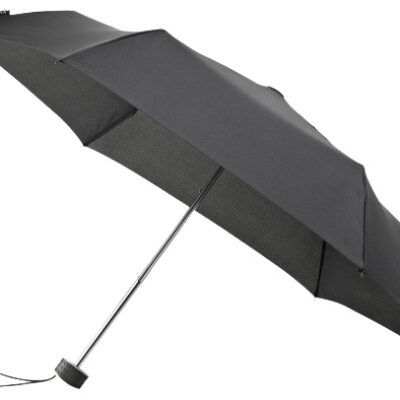 Foldable umbrellas Parapluie pliable avec ouverture à la main Ø 90 cm Noir - miniMAX
