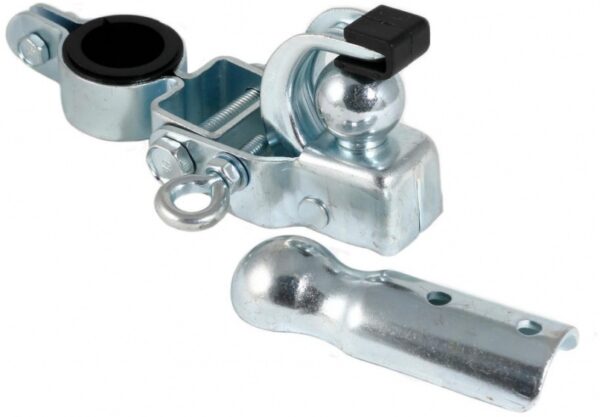 Raccordements chariots vélos & Crochets Attelage de remorque pour bicyclette Acier Argent - Mirage
