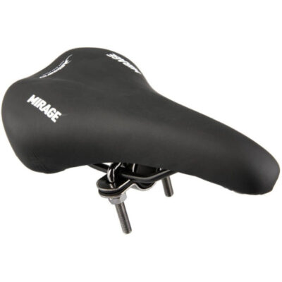 Saddle Selle enfant avec collier de serrage Noir - Mirage