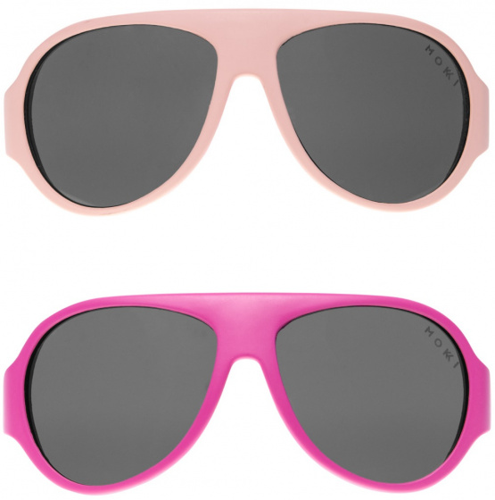 Lunettes de soleil Lunettes de soleil Click & Change pour enfants 2-5 ans rose 2 pcs - Mokki – Image 2