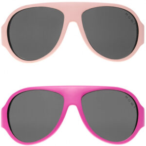 Lunettes de soleil Lunettes de soleil Click & Change pour enfants 2-5 ans rose 2 pcs - Mokki