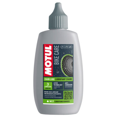 Chaînes entretien Wet Lube Huile de chaîne Bio 100 ml Blanc - Motul