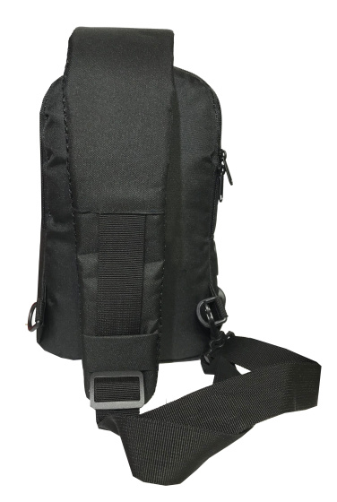 Sacs à bandoulière sac à bandoulière Zita 4 litres 19,5 x 7 x 29 cm polyester noir - Must – Image 3