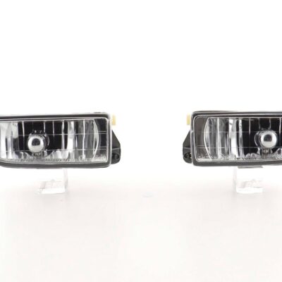 Kit de phares antibrouillard BMW Série 3 type E36 91-00 chromé, transparent -
