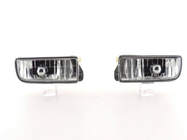 Kit de phares antibrouillard BMW Série 3 type E36 91-00 chromé, transparent -