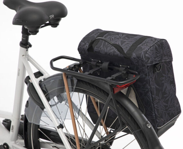 Sacs sac à vélo simple Alba simple bambou noir 21L - New Looxs – Image 6