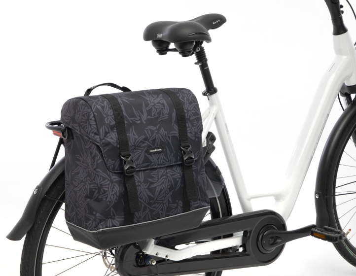 Sacs sac à vélo simple Alba simple bambou noir 21L - New Looxs – Image 7