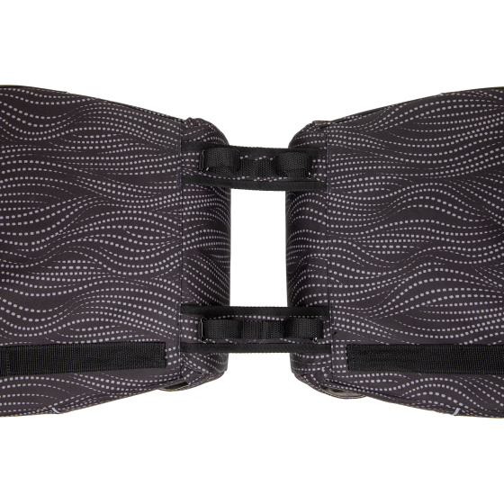 Sacs à vélo double Joli Alma sac double 37 litres déperlant noir - New Looxs – Image 4