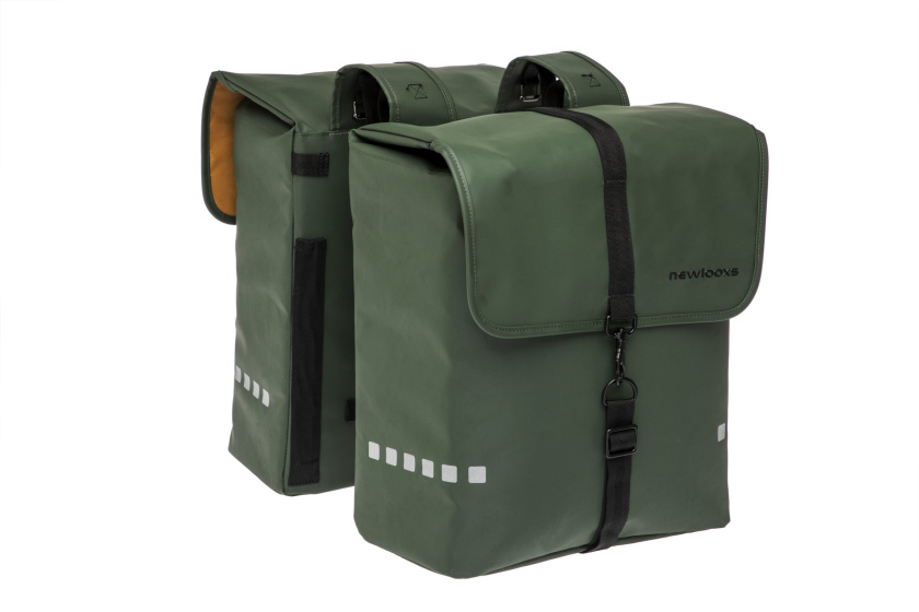 Sacs à vélo double Odense Sac double 39L vert - New Looxs