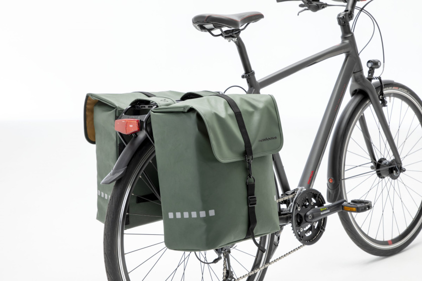 Sacs à vélo double Odense Sac double 39L vert - New Looxs – Image 5