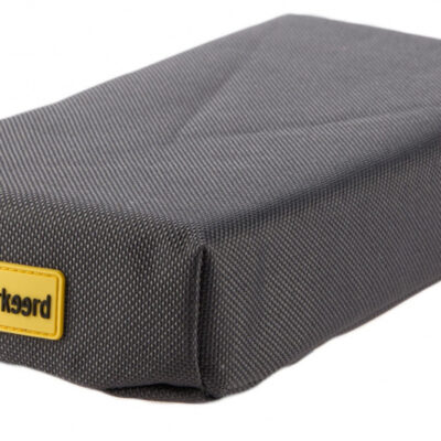 Coussins porte-bagages coussin de sac à dos 32 cm polyester gris foncé - Niet Verkeerd