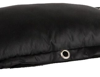 Coussins porte-bagages coussin porte-bagages Fat 35 cm noir - Niet Verkeerd