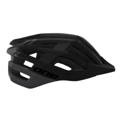 Casques adultes MTB Race Casque de vélo Gris foncé/Noir Taille M (54-58 cm) - One