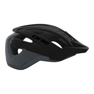 Casques adultes Trail Pro Casque de vélo Gris foncé/Noir Taille L (58-61 cm) - One