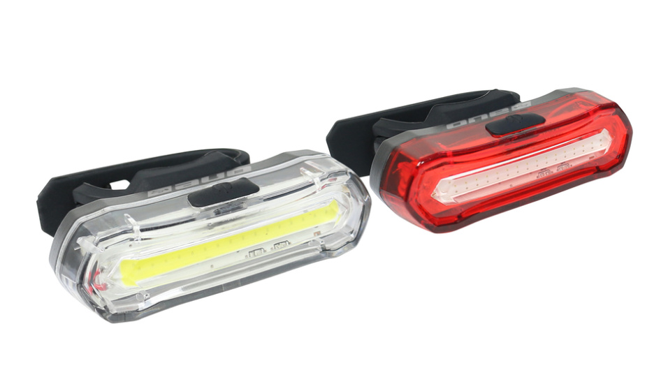 Sets d'éclairage set d'éclairage 30 USB rechargeable noir - One