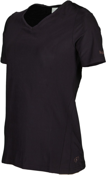 Shirts de sport Chemise fitness s/sl col en v dames noir taille S - Papillon – Image 4