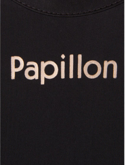 Shirts de sport Chemise de sport ample à col rond pour femmes, noir, taille S - Papillon – Image 5