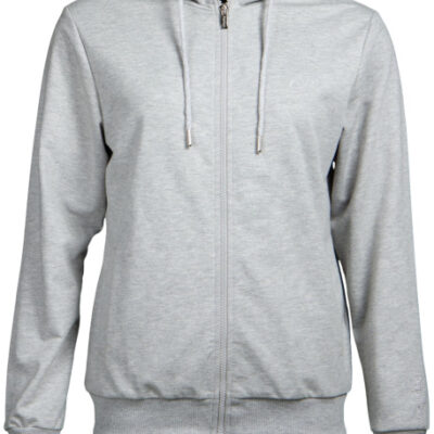 Fitness vestes Sweat cardigan à capuche dames gris taille M - Papillon