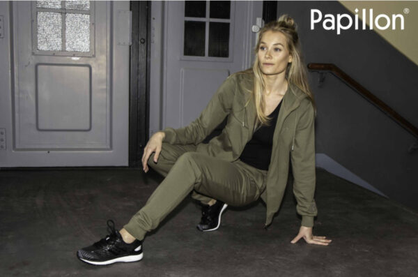 Pantalons de sport Pantalon de survêtement manchette femme camouflage vert taille XL - Papillon – Image 7