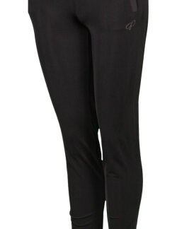 Pantalons de sport Pantalon d'entraînement avec manchettes dames noir taille M - Papillon