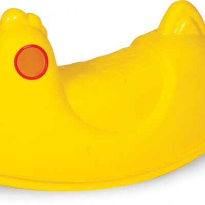 Rocker Rocker pour poules avec poignées 78 cm Jaune - Paradiso Toys