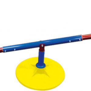 Rocker balançoire pivotante à 360 degrés 180 cm bleu/rouge/jaune - Paradiso Toys