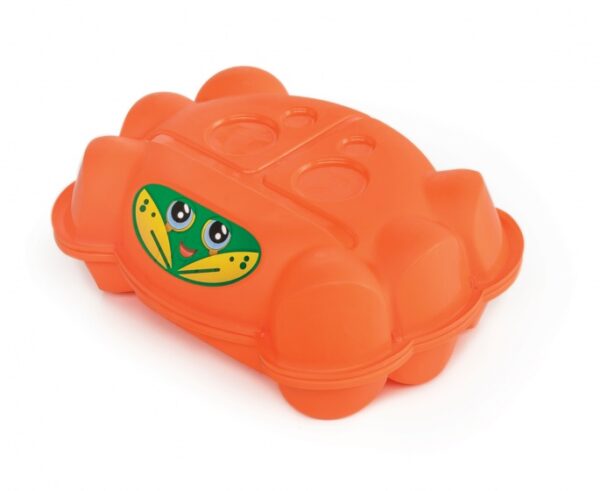 Bacs à sable bac à sable avec couvercle Krab 96 x 68 x 18 cm orange - Paradiso Toys – Image 3