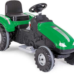 Pedal tractors Pilsan Mega batterie véhicule tracteur à pédales 12V vert/noir - AMIGO
