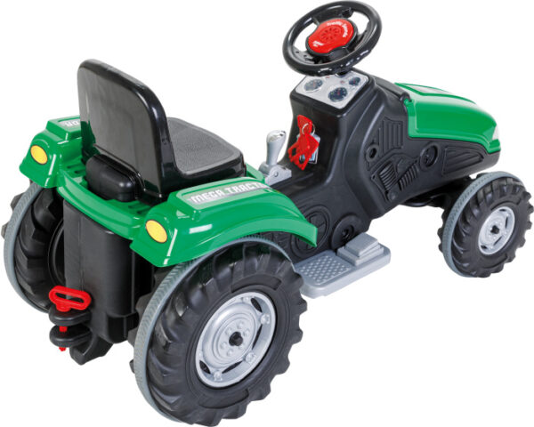 Pedal tractors Pilsan Mega batterie véhicule tracteur à pédales 12V vert/noir - AMIGO – Image 6