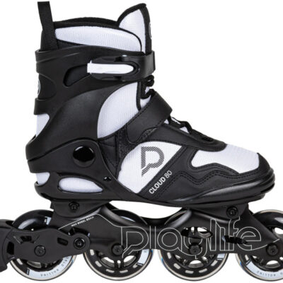 Patins à roulettes en ligne Cloud Patins à roues alignées Fitness 82A noir/blanc taille 41 - Playlife