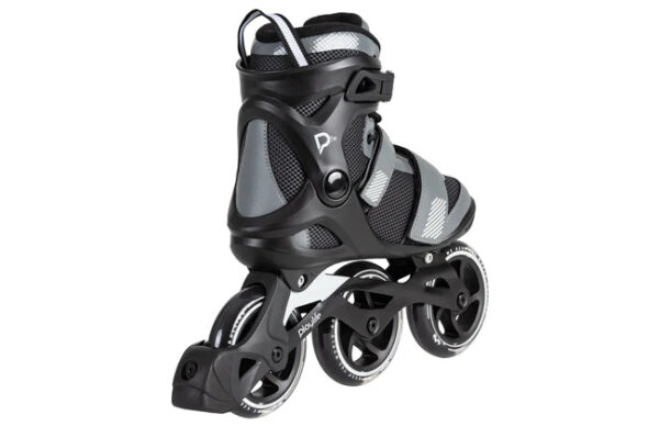 Patins à roulettes en ligne GT 110 Fitness Inline Skates Noir/Gris taille 46 - Playlife – Image 4