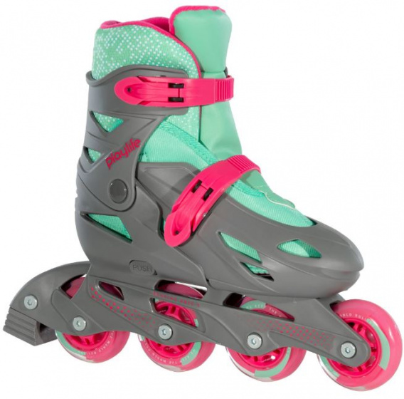Patins à roulettes en ligne patins à roulettes Riddler hardboot 82A gris taille 35-38 - Playlife – Image 3