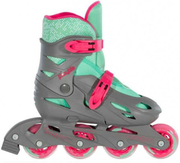 Patins à roulettes en ligne patins inline Riddler hardboot 82A gris taille 31-34 - Playlife